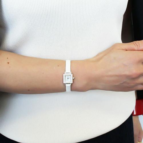 ＜アビステ＞スクエアフェイスベルト時計/9230006