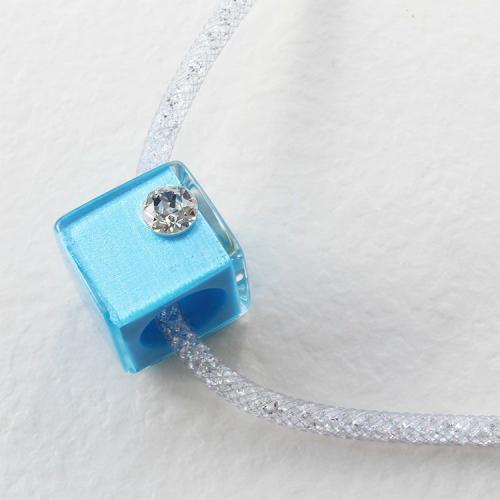 ＜ZSiSKA＞マグネットクラスプレジンネックレス1240026（スクェア）