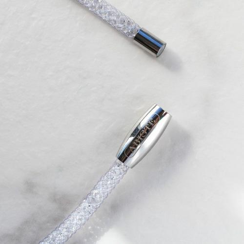 ＜ZSiSKA＞マグネットクラスプレジンネックレス1240026（スクェア）