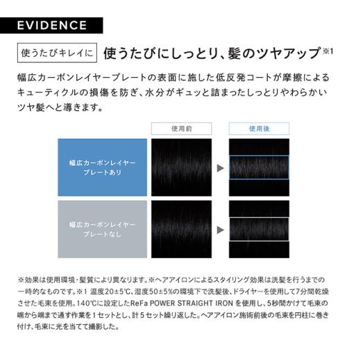 ＜ReFa＞ReFa POWER STRAIGHT IRON