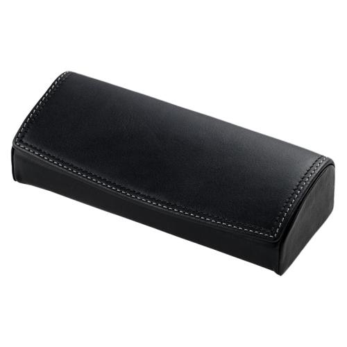 ＜ミラグロ＞キップレザー・ダブルステッチ眼鏡ケース