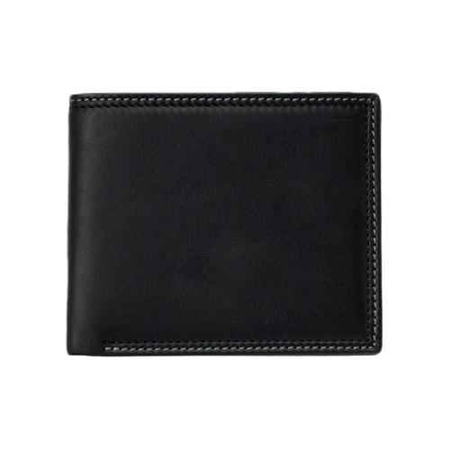 ＜ミラグロ＞キップレザー・ダブルステッチ札入れ