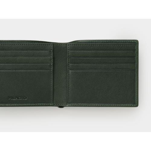 ＜ミラグロ＞牛革ソフトミリングレザー・札入れ