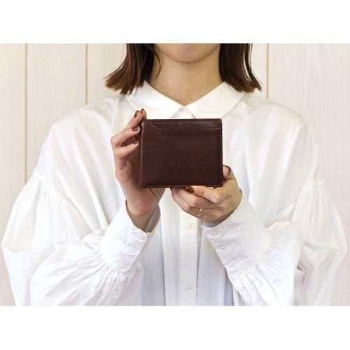 ＜ミラグロ＞牛革ソフトミリングレザー・札入れ