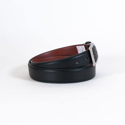 ＜タケオキクチ＞ビジネスベルト33mm 牛革 日本製