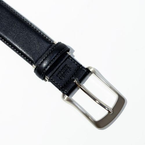 ＜タケオキクチ＞ビジネスベルト33mm 牛革 日本製