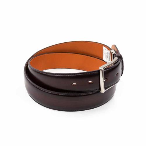 ＜nostroatout＞ハケ目加工ベルト 35mm 日本製