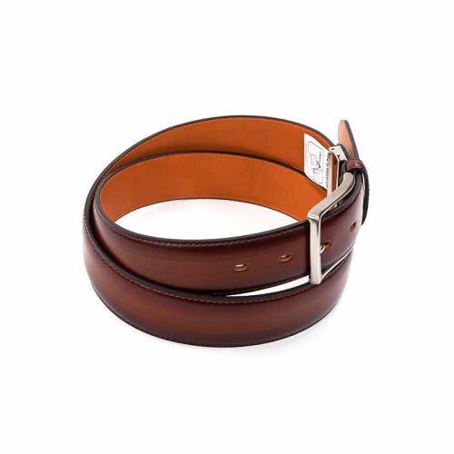 ＜nostroatout＞ハケ目加工ベルト 35mm 日本製