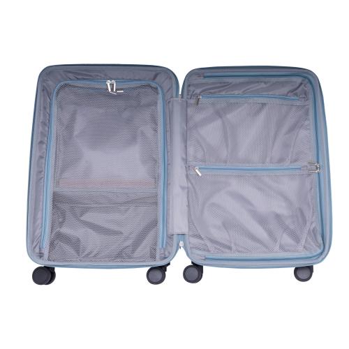 ＜TRAVELIST＞１秒アクセス ストッパー車輪 ワンタッチTop Openキャリー M