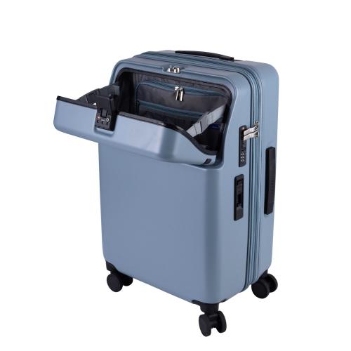 ＜TRAVELIST＞１秒アクセス ストッパー車輪 ワンタッチTop Openキャリー M