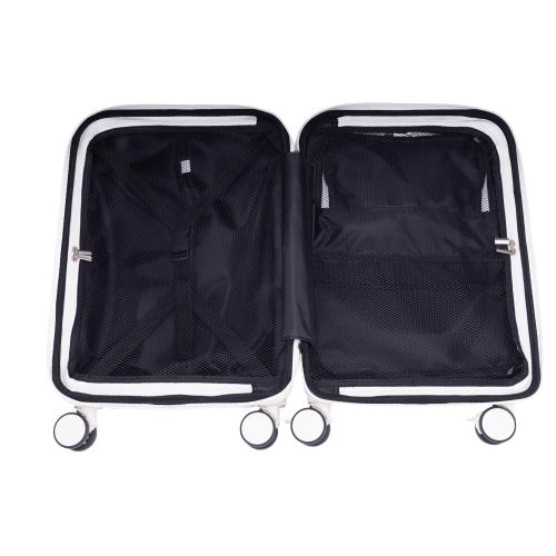 ＜TRAVELIST＞コーナーパッド付 Top Openキャリー 機内持込