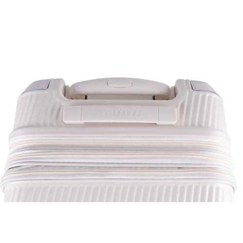 ＜TRAVELIST＞コーナーパッド付 Top Openキャリー 機内持込