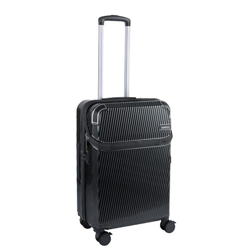 ＜TRAVELIST＞コーナーパッド付 Top Openキャリー M