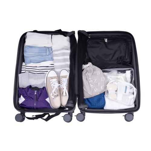 ＜TRAVELIST＞コーナーパッド付 Top Openキャリー M