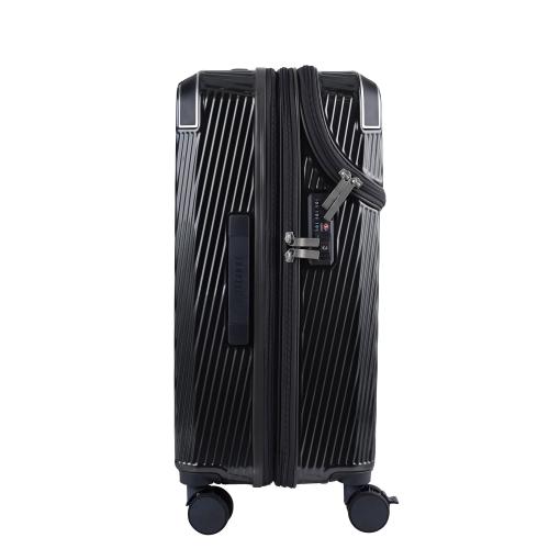 ＜TRAVELIST＞コーナーパッド付 Top Openキャリー M