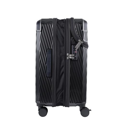 ＜TRAVELIST＞コーナーパッド付 Top Openキャリー M