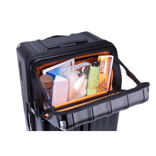 ＜TRAVELIST＞レスト ブレーキ車輪付 Top Openキャリー BOX型 LLサイズ