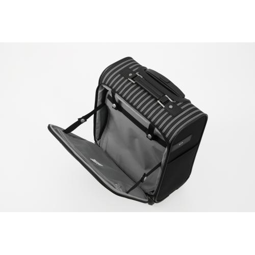 ＜ace.＞19Ｌソフトキャリーケース 国内線100席未満航空機対応 1泊程度の旅行向け 17658