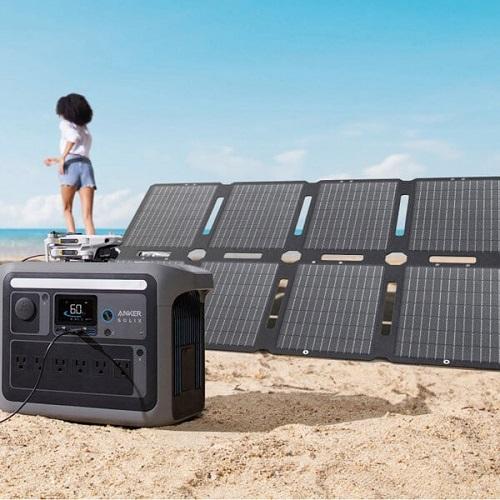 ＜Anker＞Anker Solix PS100 Compact Portable Solar Panel