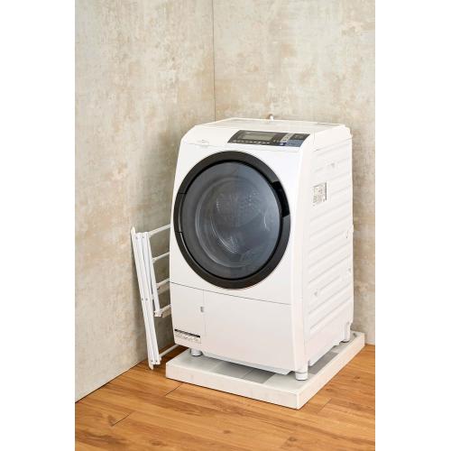 ＜ベストコ＞Quick Lock平干しできるコンパクトスタンド物干し　伸縮S