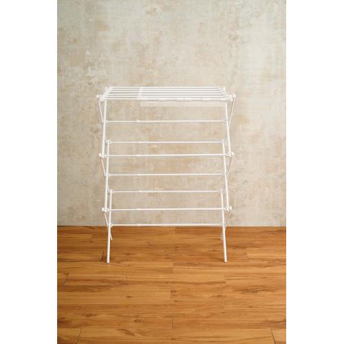 ＜ベストコ＞Quick Lock平干しできるコンパクトスタンド物干し　伸縮M