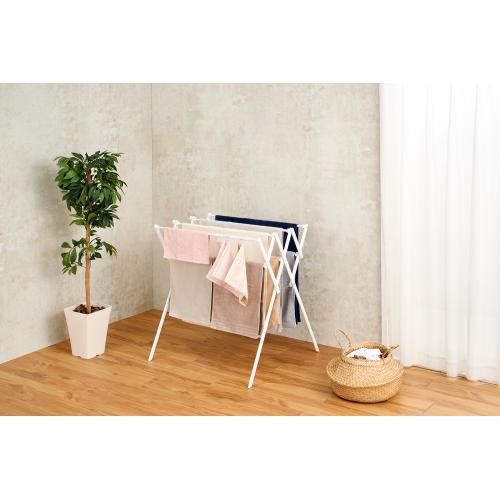 ＜ベストコ＞Quick Lock伸縮できる軽量コンパクト小物干し