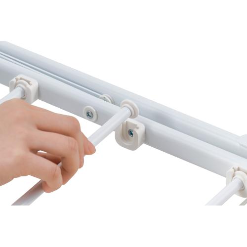 ＜ベストコ＞Quick Lockドアに掛けて干せる物干し