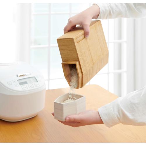 ＜オスマック＞KIRISAI　桐の冷蔵こめ櫃2kg