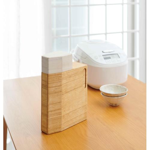 ＜オスマック＞KIRISAI　桐の冷蔵こめ櫃2kg