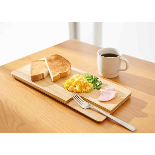 ＜オスマック＞KIRISAI　桐のカッティングプレート　角