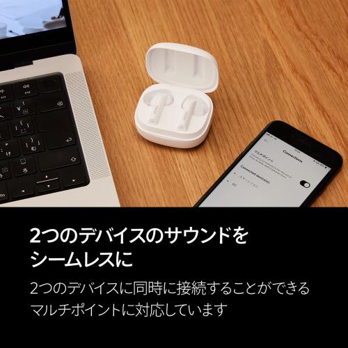 ＜DENON＞ノイズキャンセリング機能搭載完全ワイヤレス・イヤフォンAH-C840NCW