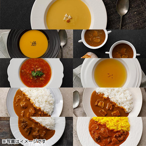 ＜ホテルオークラ＞スープ缶詰10缶・調理缶詰4缶 詰め合わせ