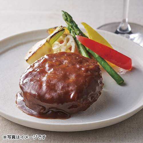 黒毛和牛・黒豚デミグラスハンバーグ