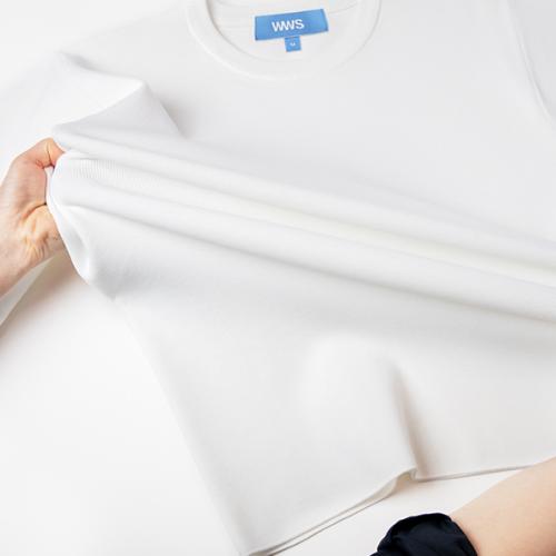 ＜WWS＞洗えるニットTシャツ