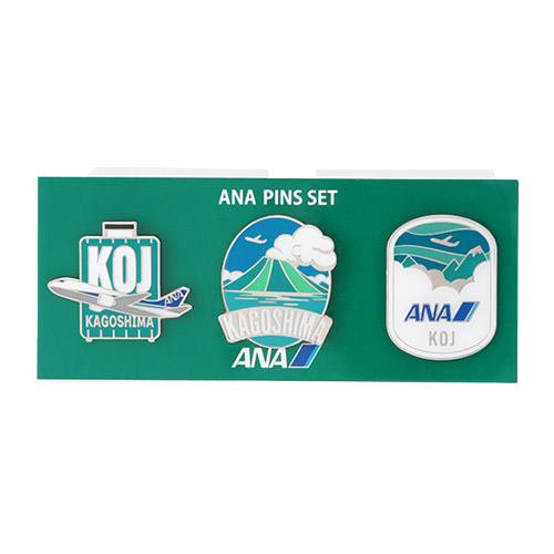 ＜ANAオリジナル＞3レターピンズセット