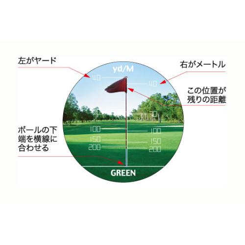 ＜Kenko＞ゴルフスコープ 4×10