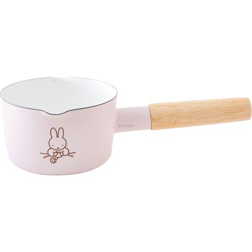 ＜富士ホーロー＞ミッフィーパステル　12cm ミルクパン