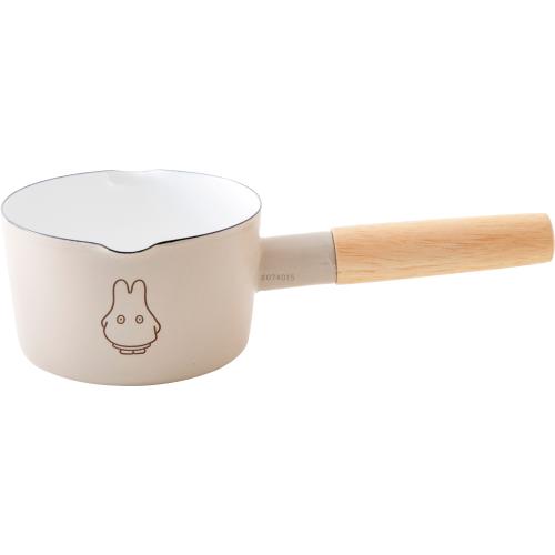 ＜富士ホーロー＞ミッフィーパステル　12cm ミルクパン