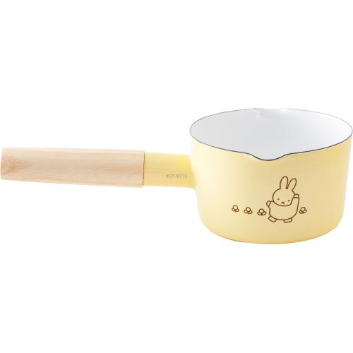 ＜富士ホーロー＞ミッフィーパステル　12cm ミルクパン