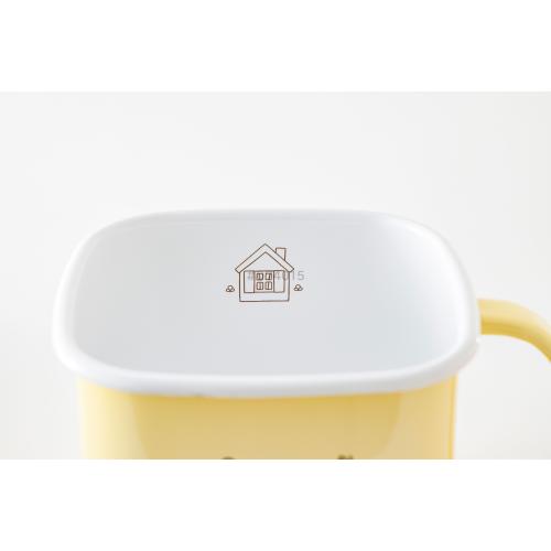 ＜富士ホーロー＞ミッフィーパステル　角型みそポット