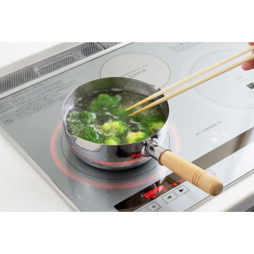 ＜ヨシカワ＞ステンレス雪平鍋16cm