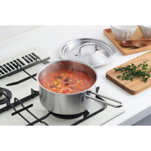 ＜ヨシカワ＞C-style 片手鍋18cm