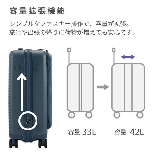 ＜サムソナイト＞ジップリックスFT　スピナー55　エキスパンダブル