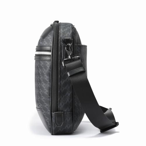 ＜ZERO HALLIBURTON＞ZH Monogram Horizontal Shoulder Bag 81522