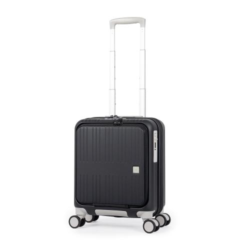 ＜A.L.I＞MAXSMART　前輪ストッパー　フロントオープン拡張キャリー　24L（+5）