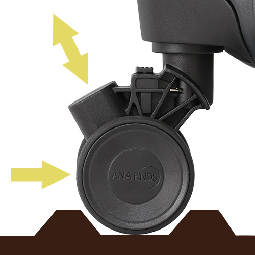 ＜ANA FINDS＞キャリーケース専用キャスター（ストッパー無し）1個