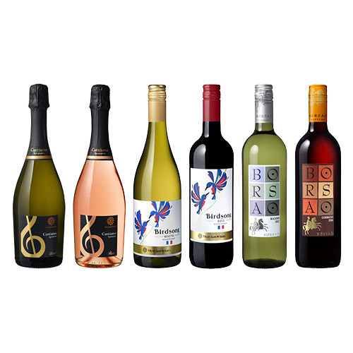 【送料当社負担】デイリーワインとしておすすめ！3か国飲み比べコスパワインセット