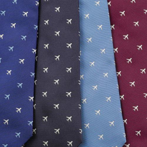 ＜ANAオリジナル＞飛行機小紋柄ネクタイ