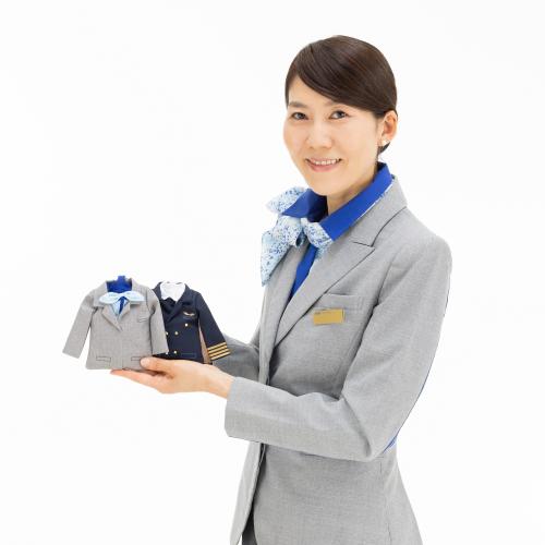 ＜ANAオリジナル＞ユニフォームコレクション　エコバッグ　(CA&パイロット)