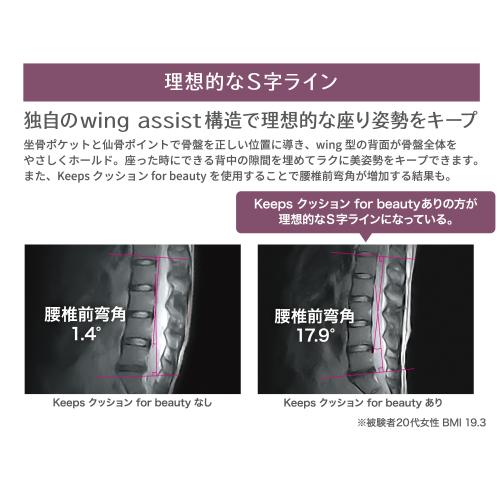 ＜西川＞nishikawa Keeps クッション for beauty　※送料込み価格